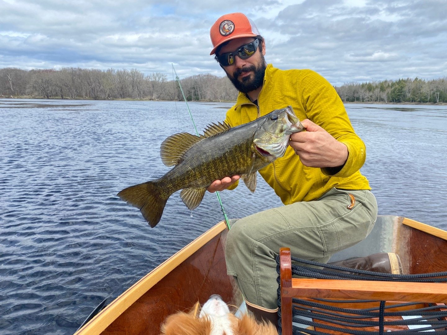 Time on the water from a working guide's operation, photographed by Gallandt Fly Fishing in ME