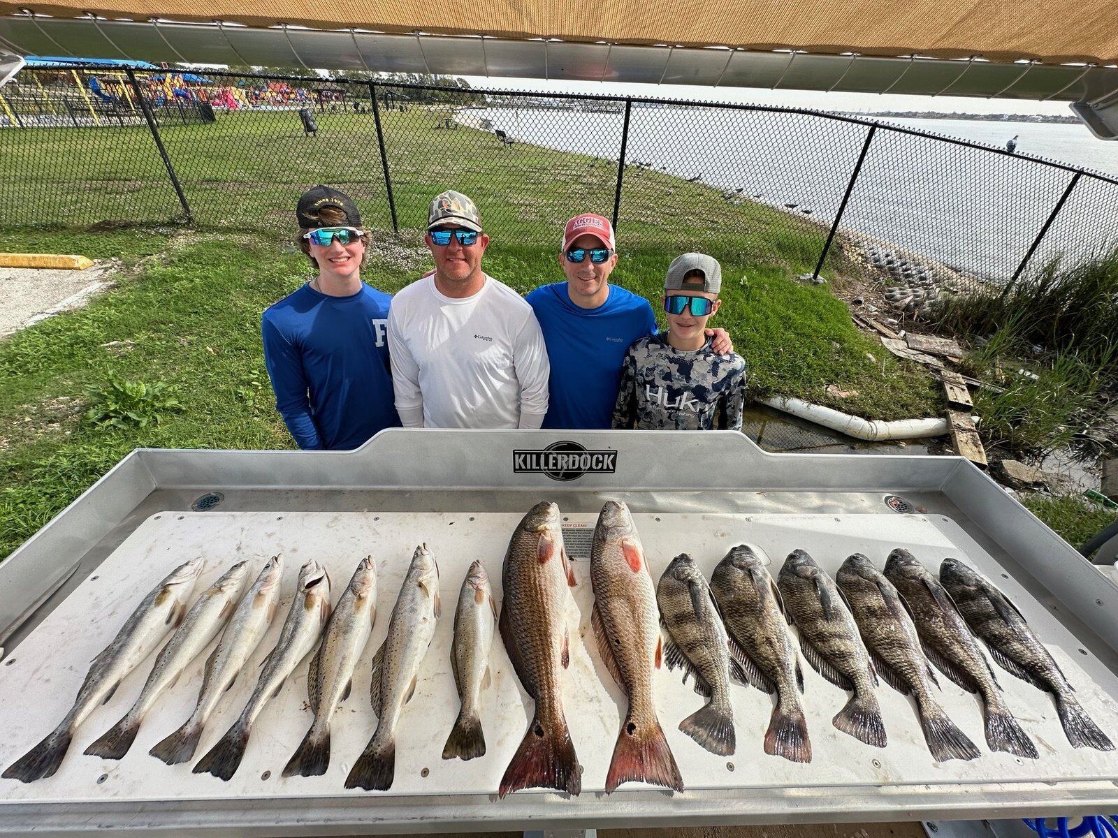 Galveston Bay Guide Service on the water in Texas