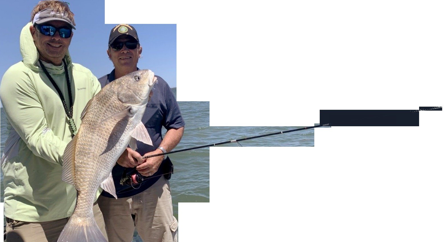 The working end of a guided day, photographed by George's Fishing Charters in TX