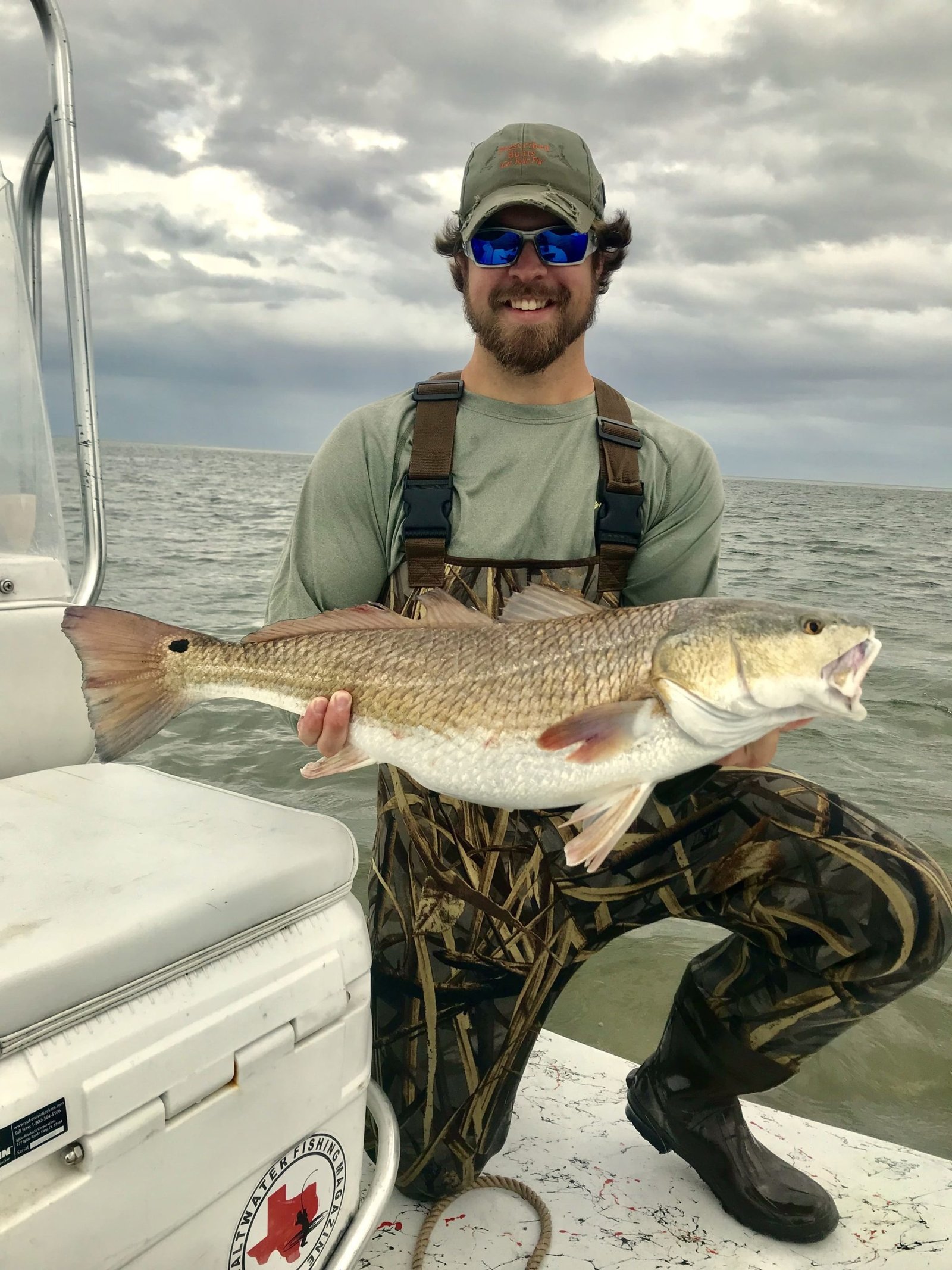 The working end of a guided day, photographed by Getaway Lodge at Port Mansfield in TX