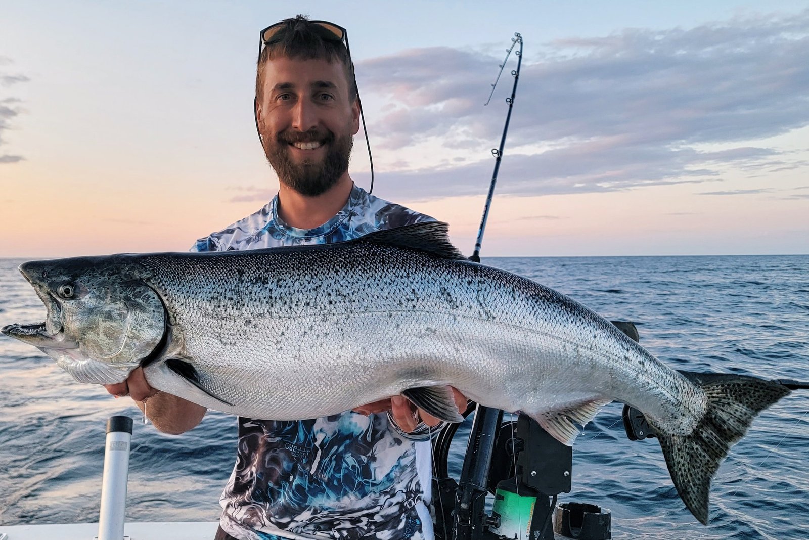 Golden Hour Outdoors on the water in Michigan