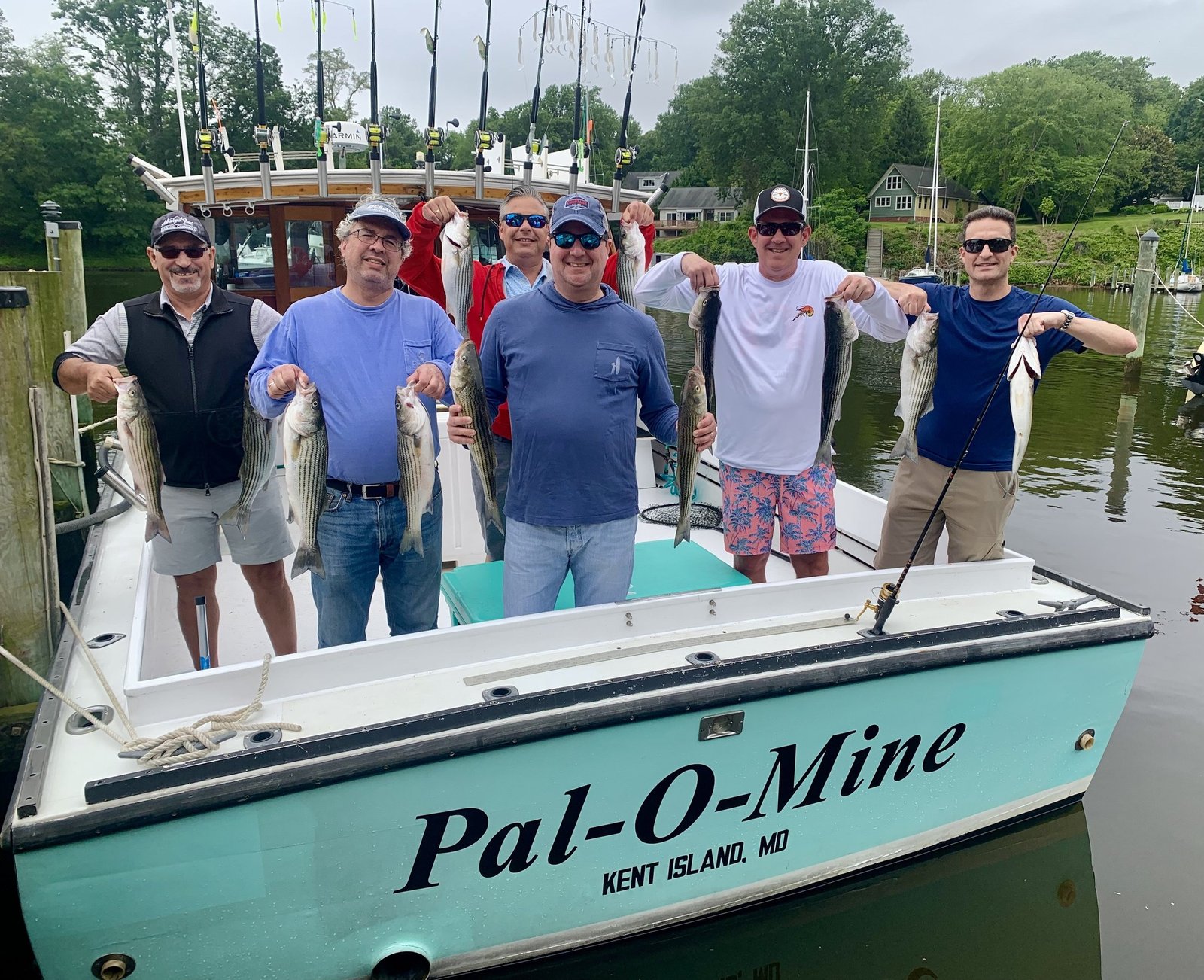 Great Wye Charters on the water in Maryland