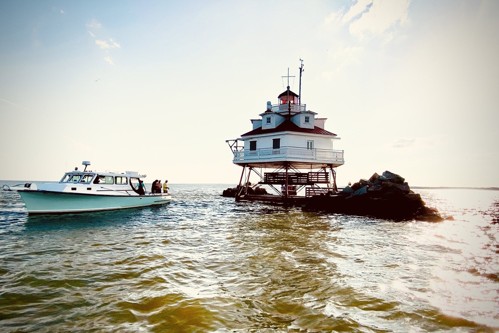 Great Wye Charters on the water in Maryland