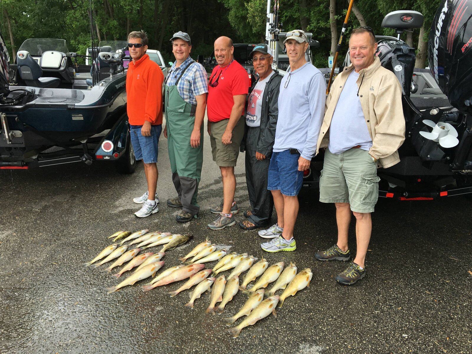 On the Sturgeon Bay Ship Canal, photographed by Green Bay Trophy Fishing