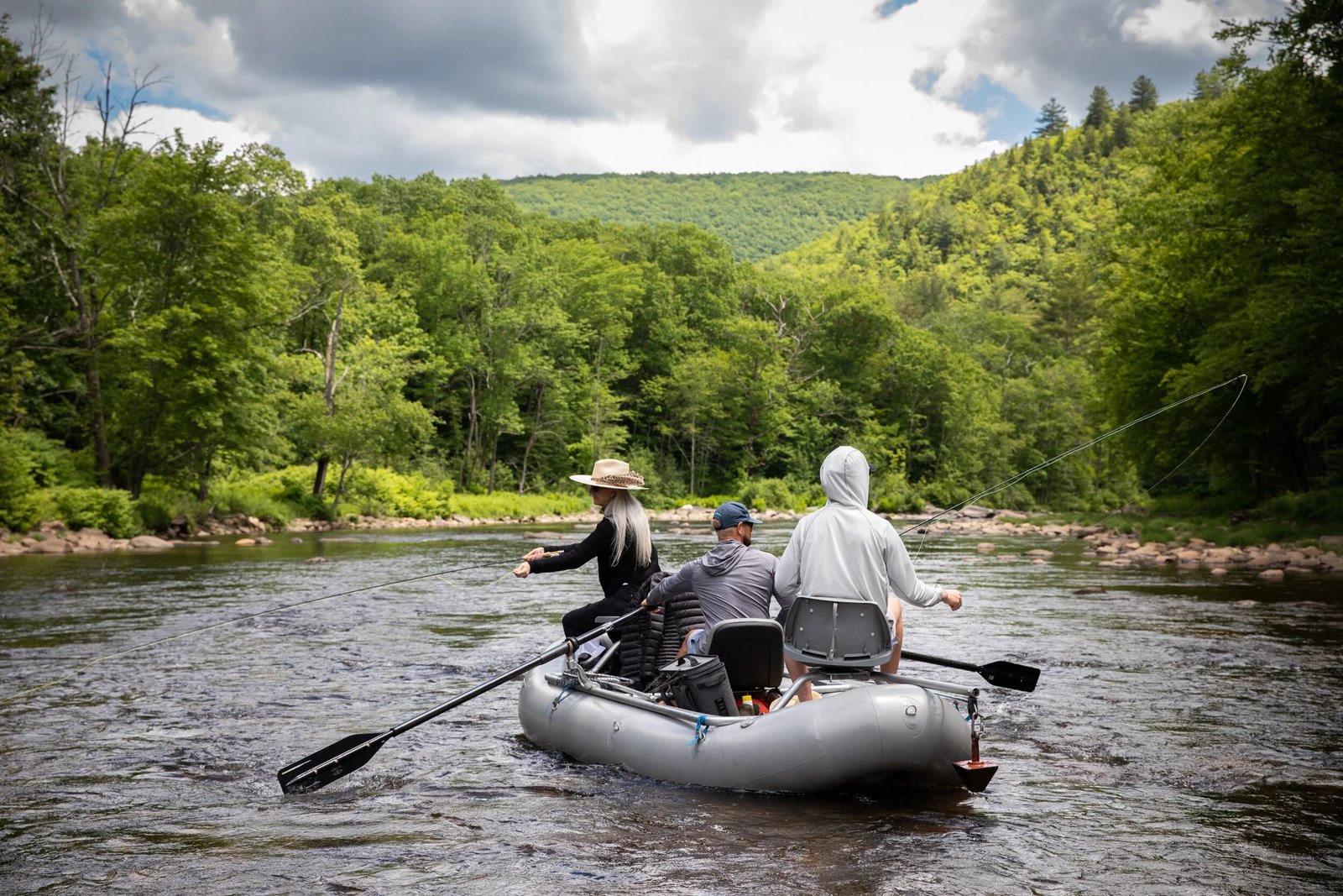 The working end of a guided day, photographed by Harrison Anglers in MA