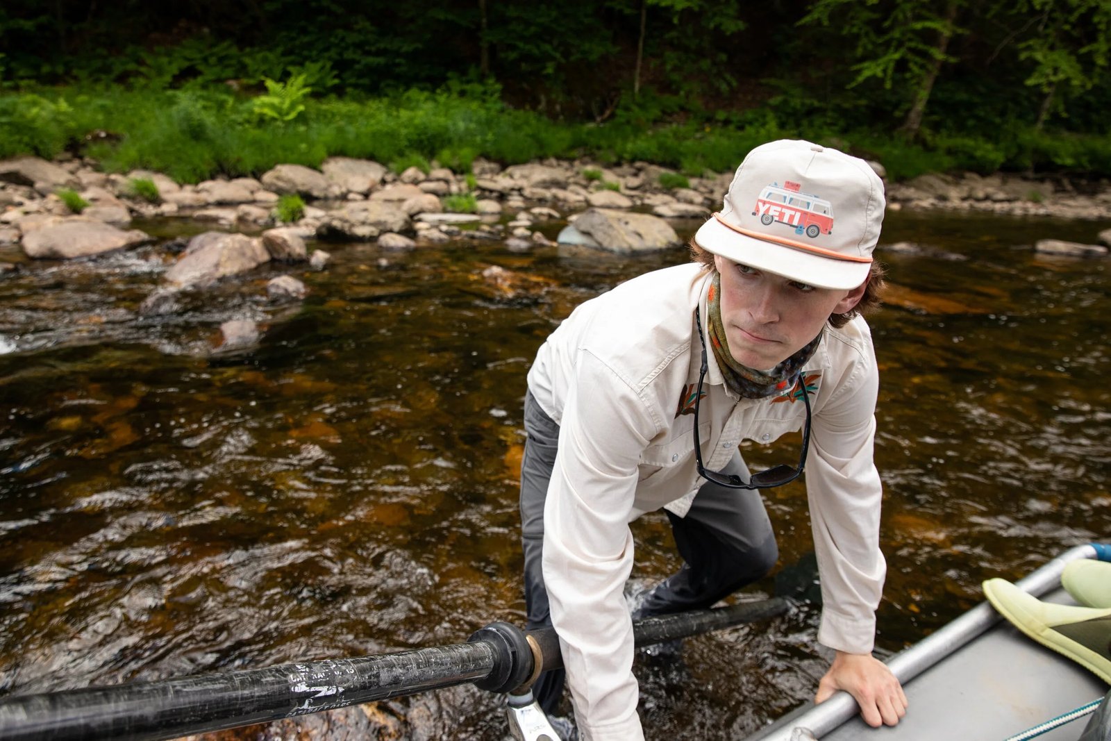 Harrison Anglers on the water in Massachusetts