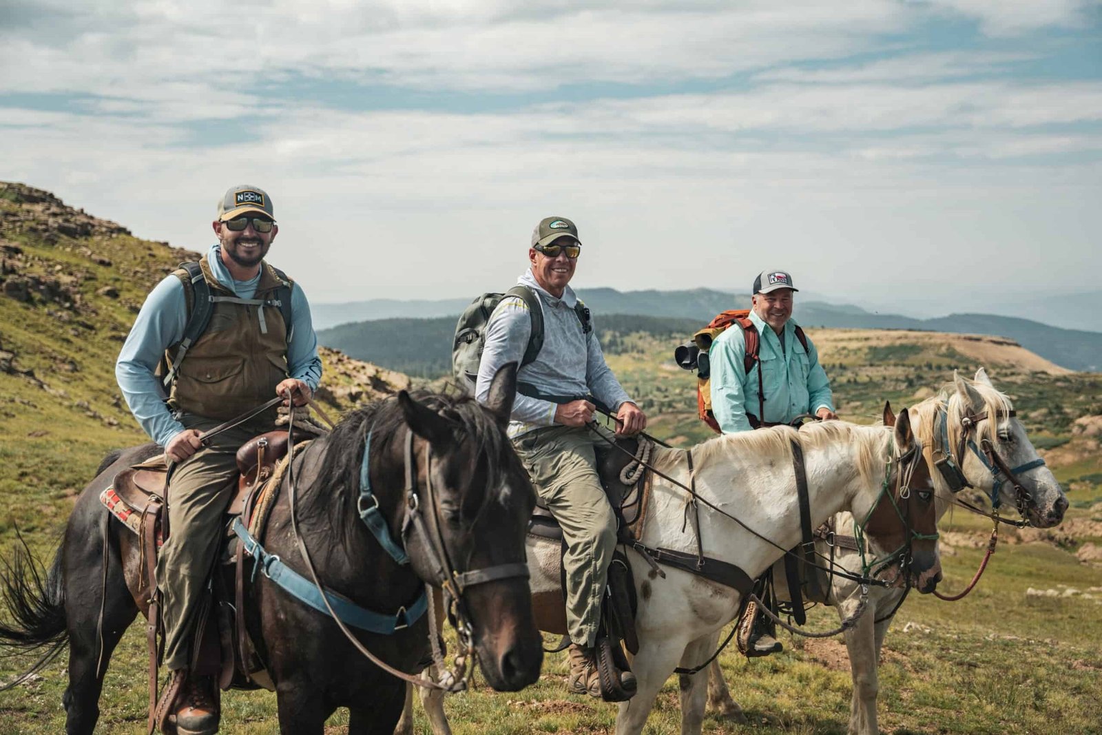 A guide at work during a trip, photographed by Heads Up Fly Fishing in CO