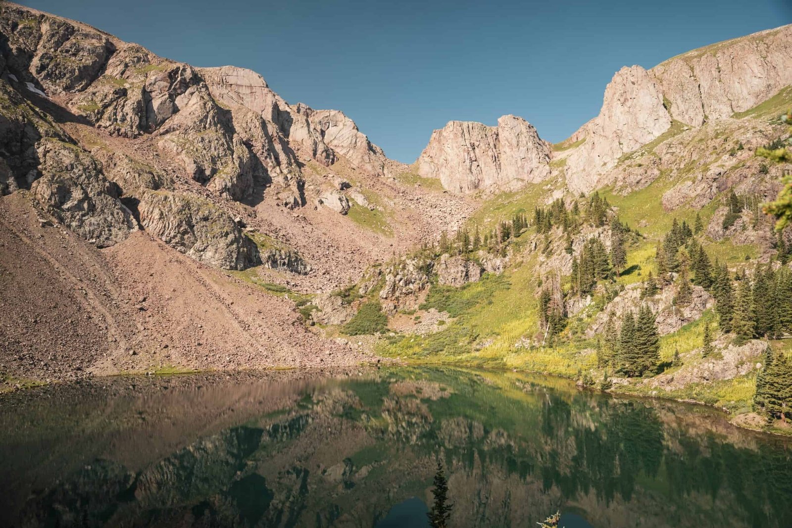 The unglamorous middle of a guided trip, photographed by Heads Up Fly Fishing in CO