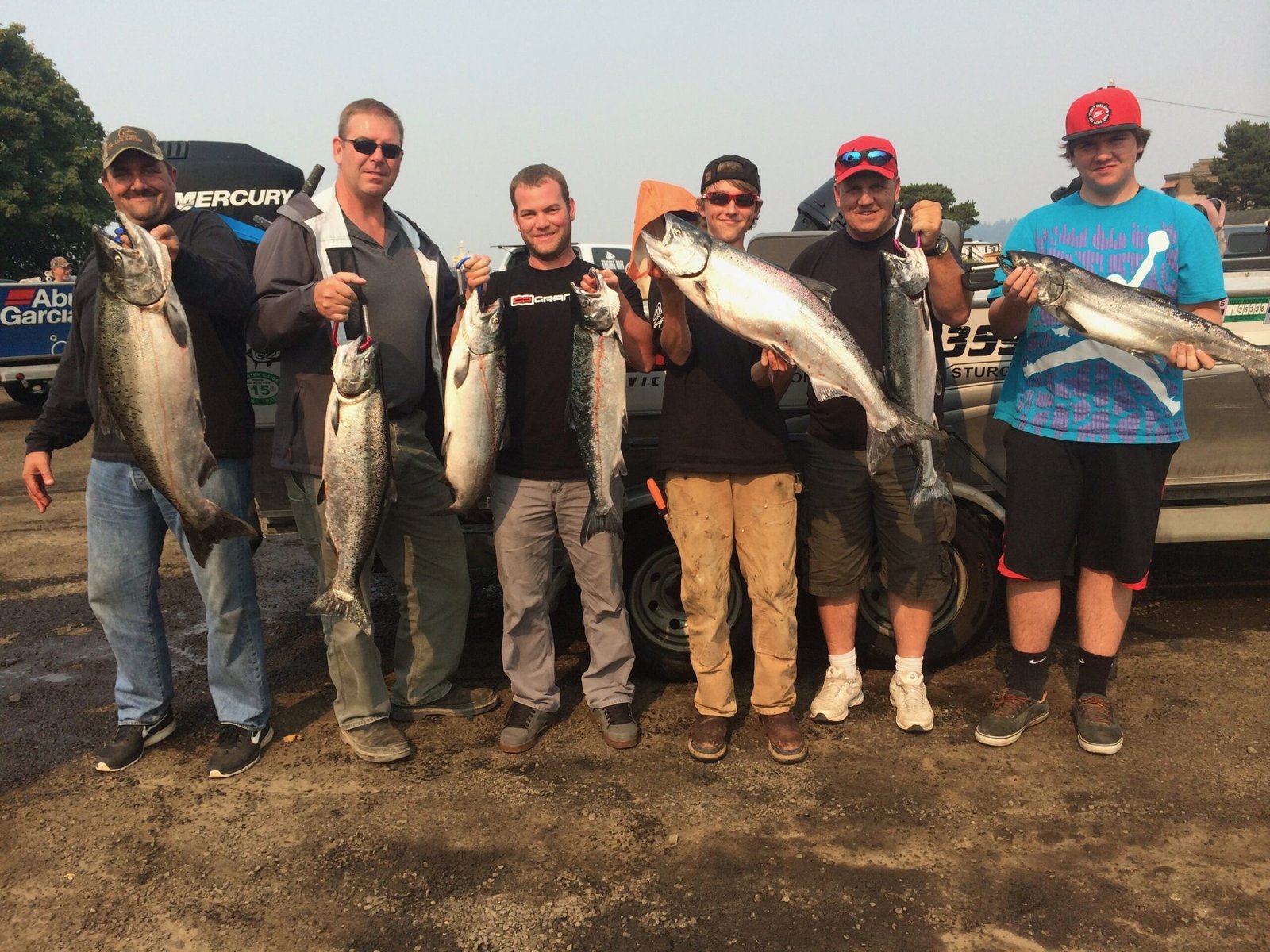 The working end of a guided day, photographed by Hookin' It Up Guide Service in OR