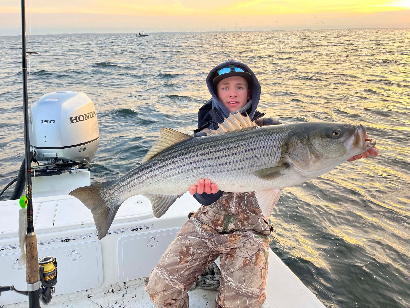 The working end of a guided day, photographed by Hookset Guide Service in MD