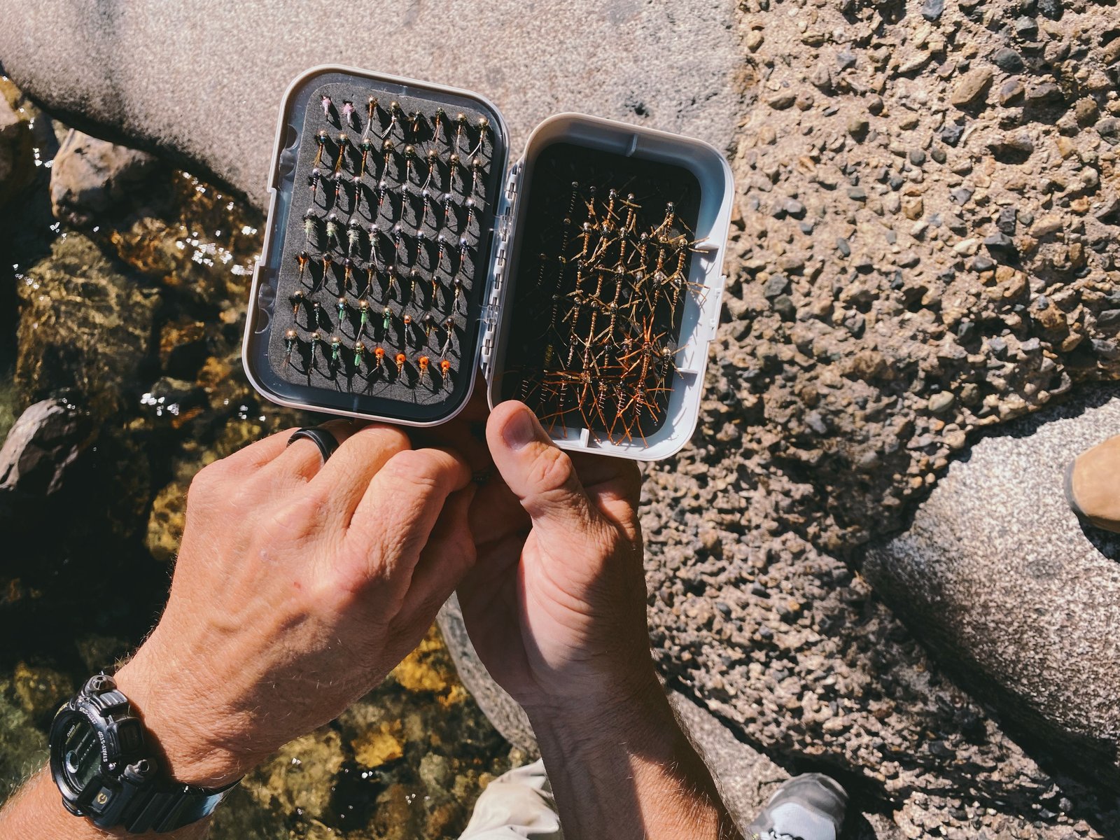 On the Hume Lake, photographed by Hume Fly Fisher