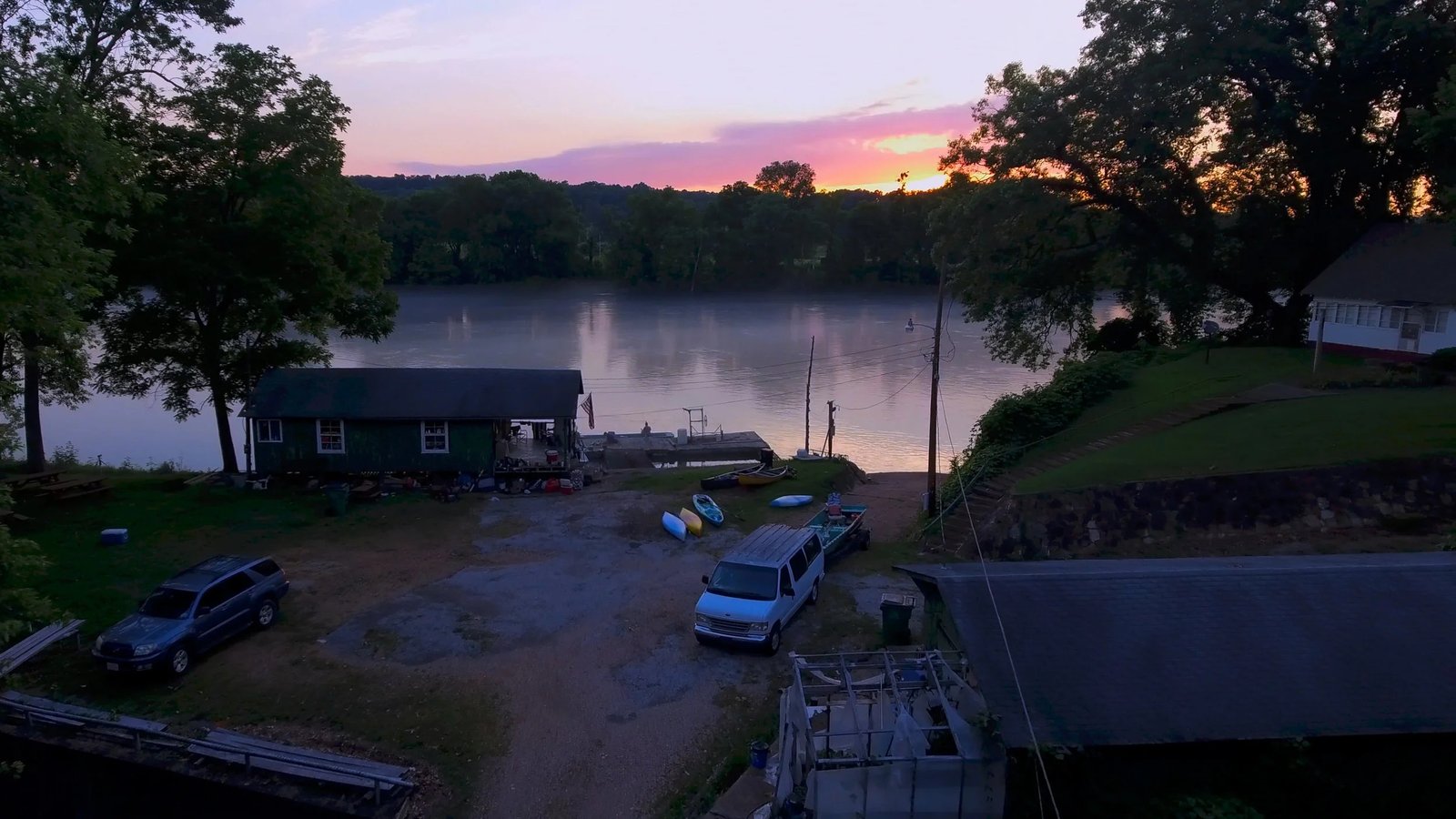 The working end of a guided day, photographed by Hurst Fishing Service in AR