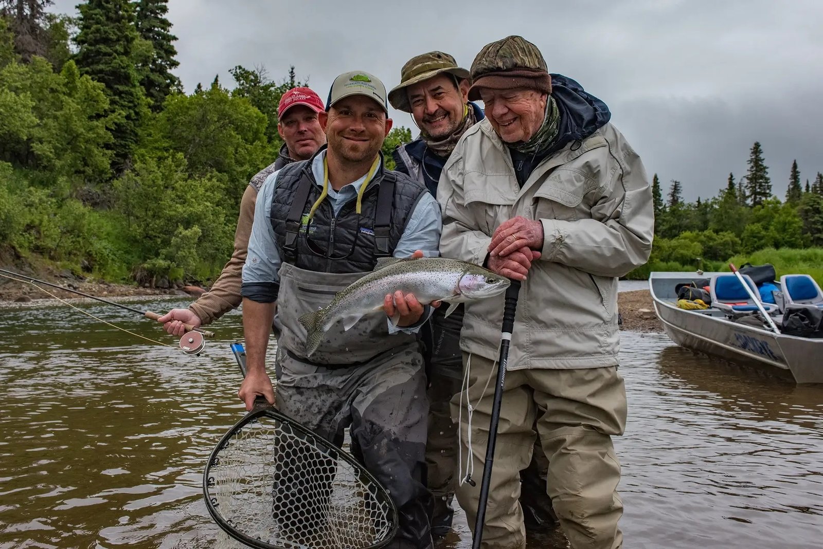 On the Copper River, photographed by Intricate Bay Lodge