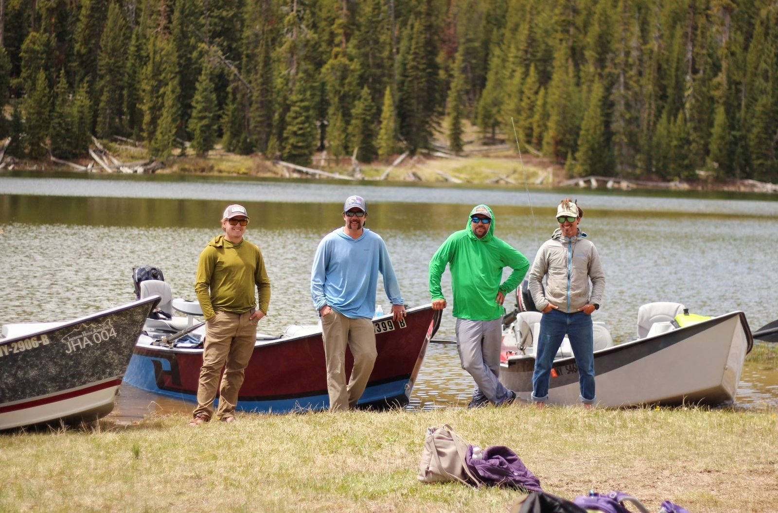 Jackson Hole Anglers on the water in Wyoming