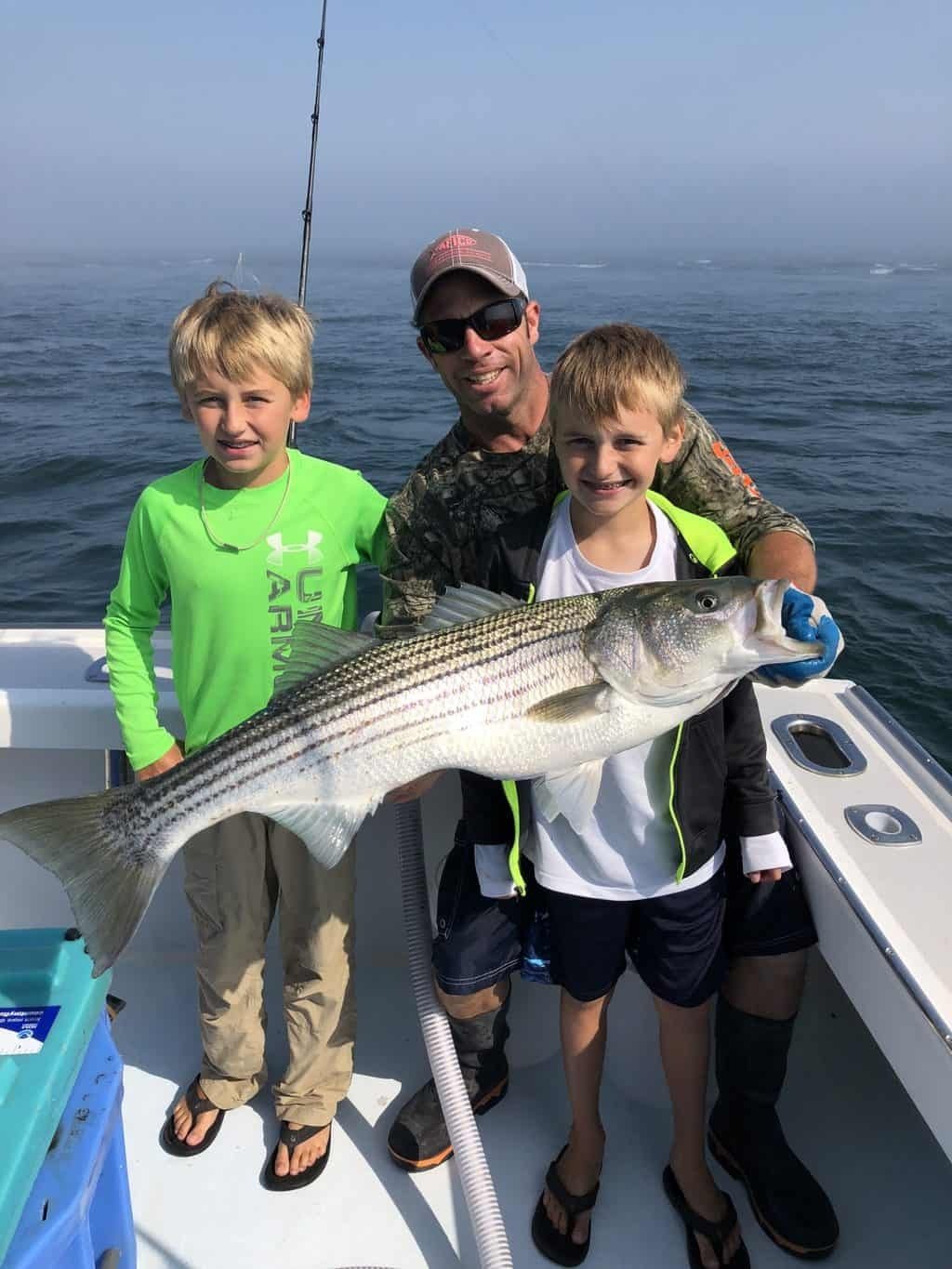 Jail Break Fishing Charters on the water in Massachusetts