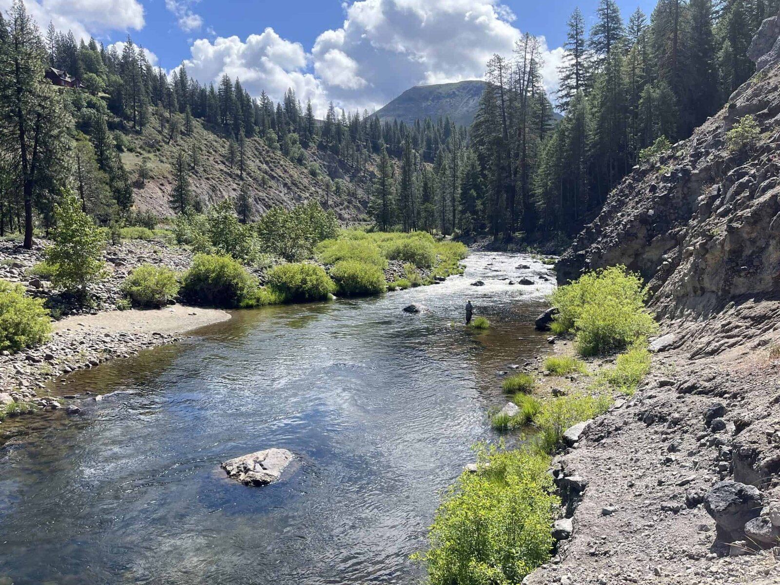 The working end of a guided day, photographed by Jay Clark Fly Fishing in CA