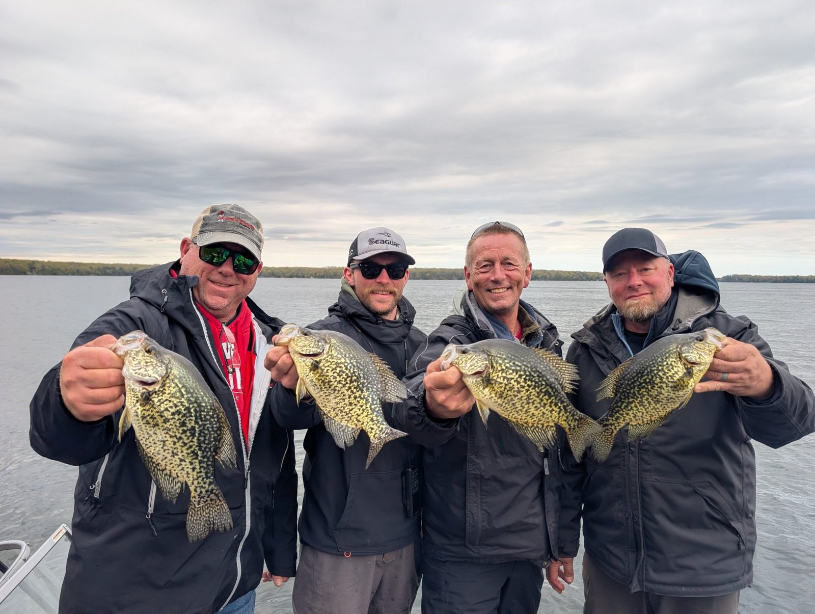 The working end of a guided day, photographed by Jeff Evans Fishing Company in WI