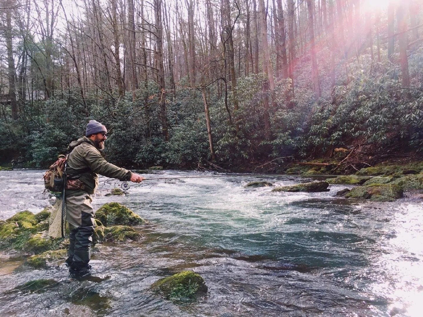 Jeremy Cunningham Fly Fishing on James River