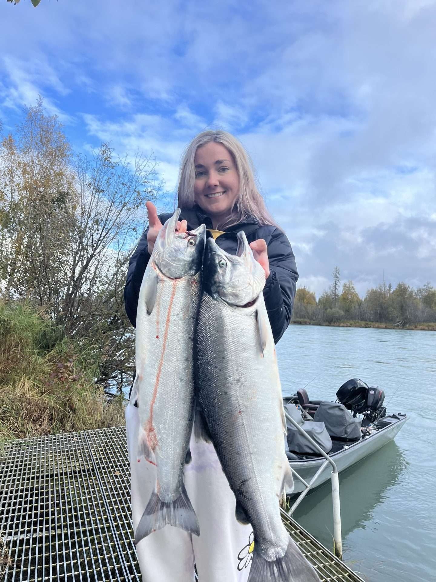 Jim Rusk Fishing on the water in Alaska
