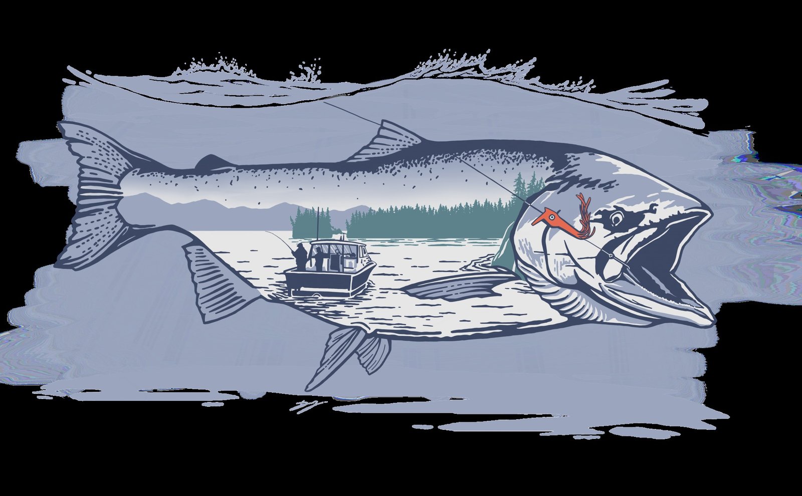 Ketchikan Chrome on the water in Alaska