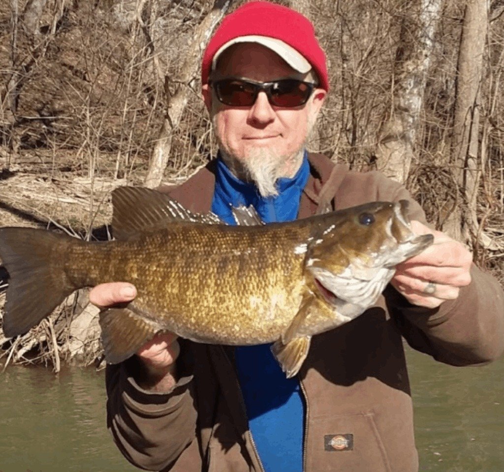On the Antietam Creek, photographed by King Fisher Guide Services