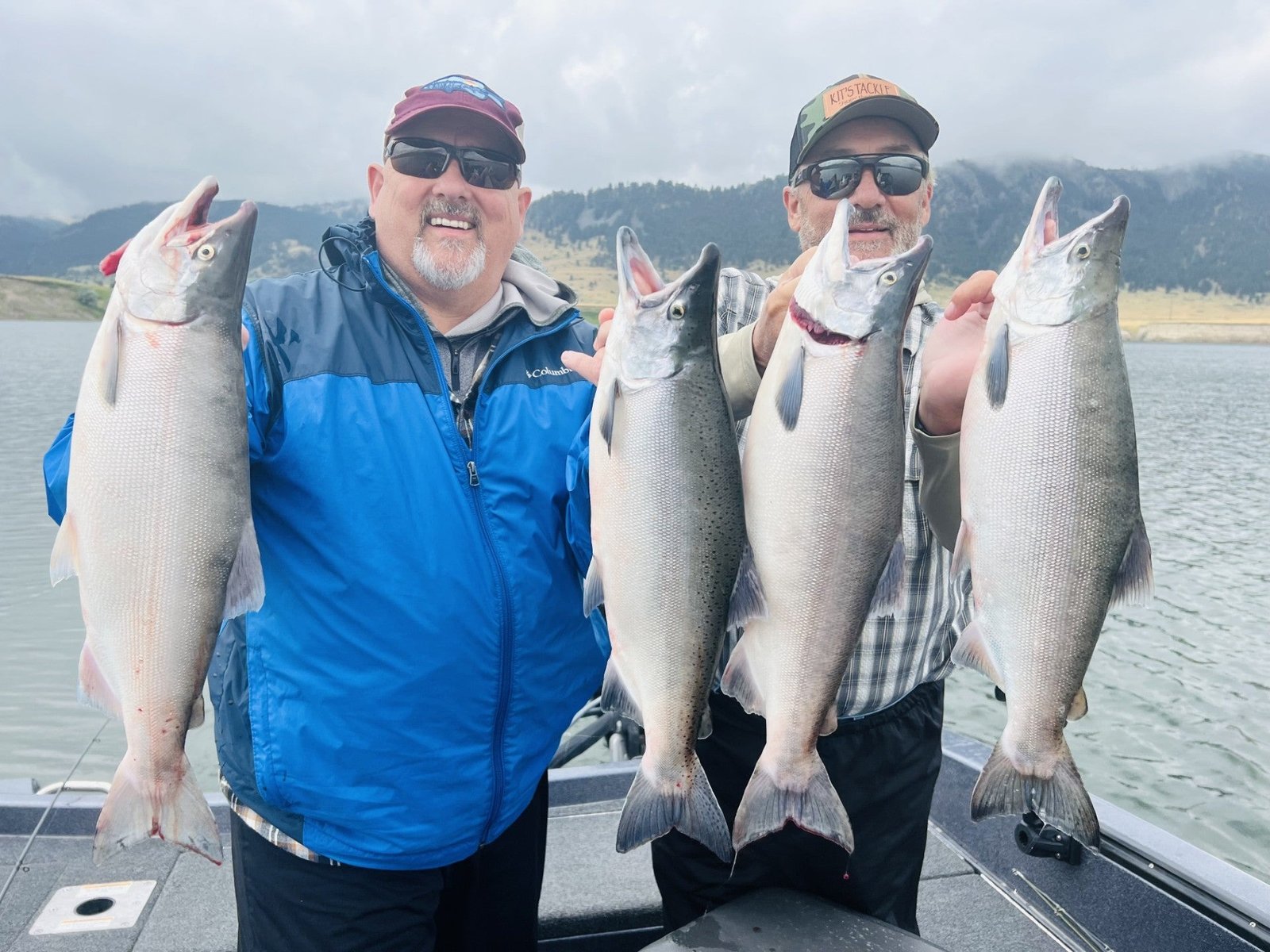 On the Hauser Lake, photographed by Kit's Tackle Outfitters