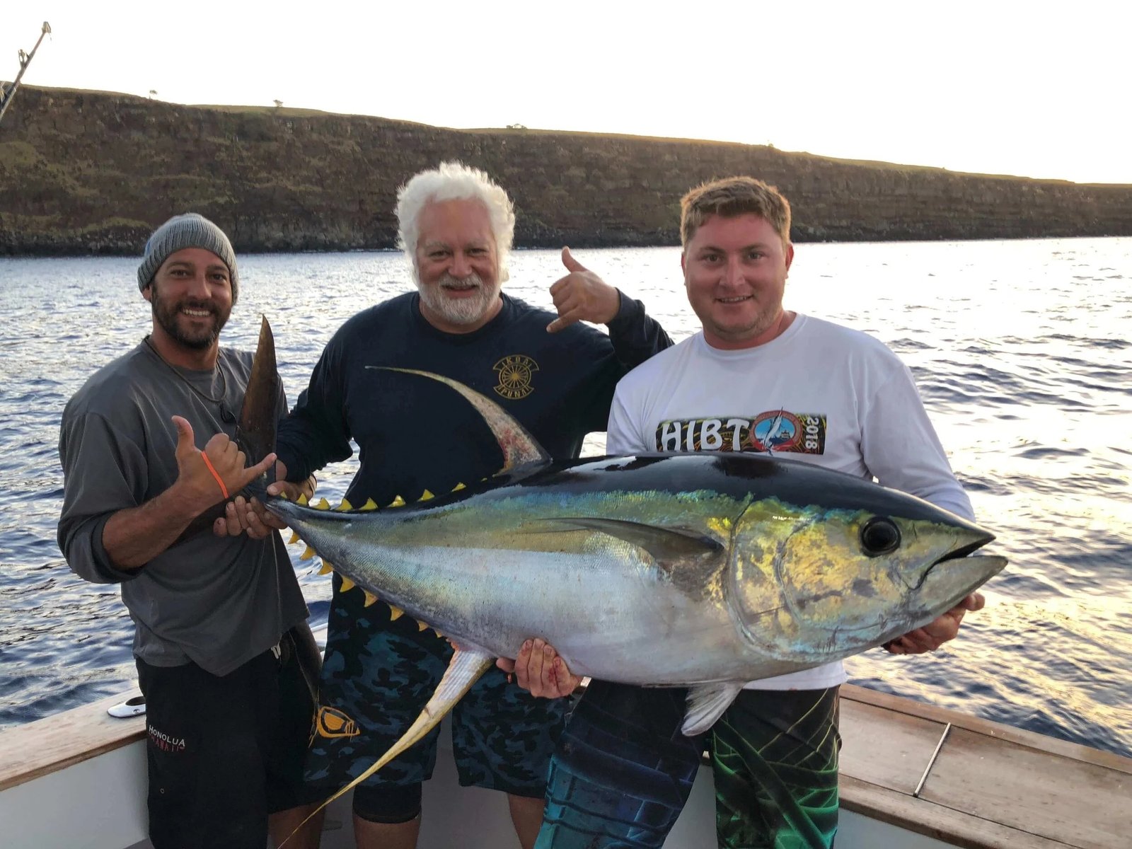 A guide at work during a trip, photographed by Kona Sea Adventures in HI