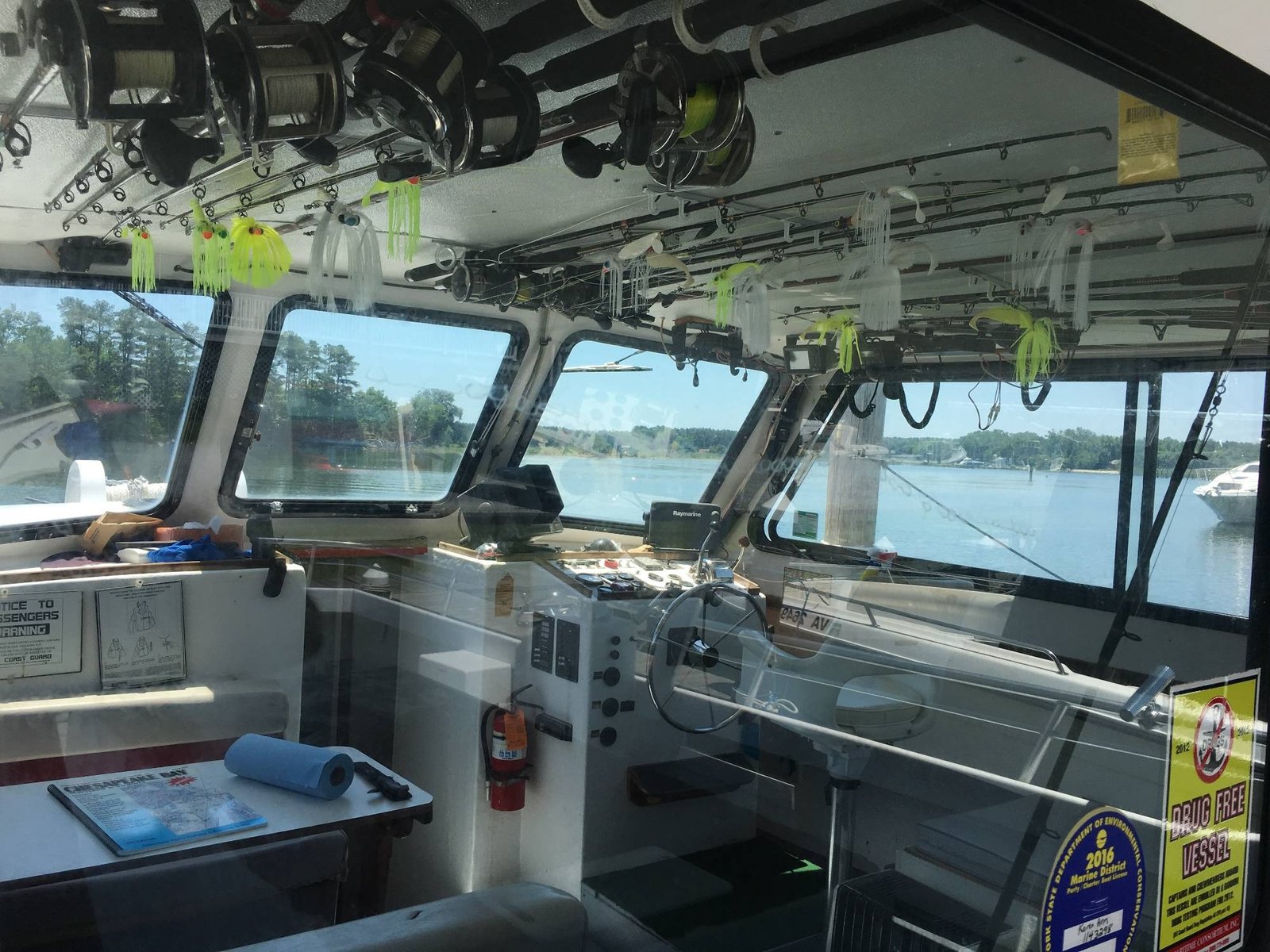 Lisa Anne Charters on the water in Maryland