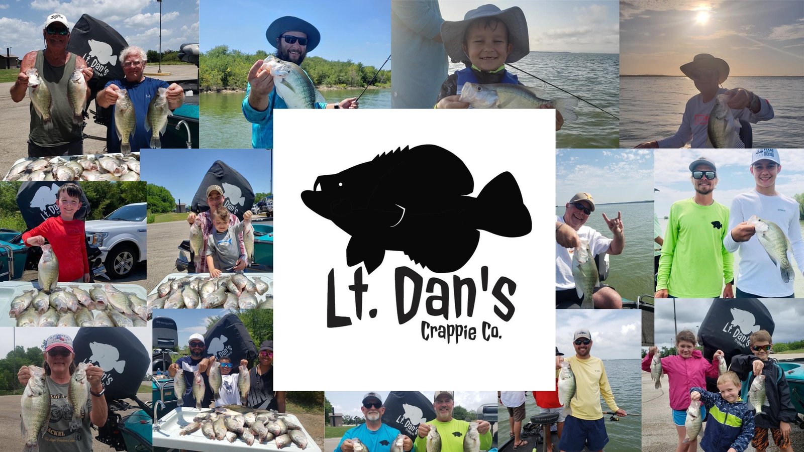 On the Lake Ray Roberts, photographed by Lt. Dan's Crappie Co.