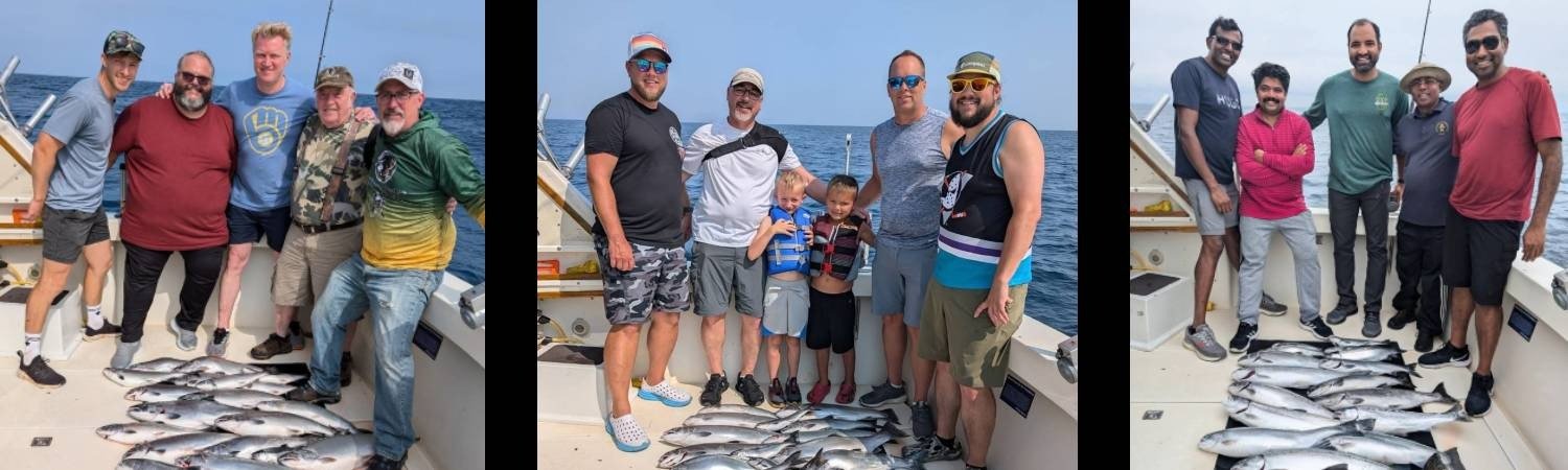 Lucky Dog Sportfishing Charters on the water in Wisconsin