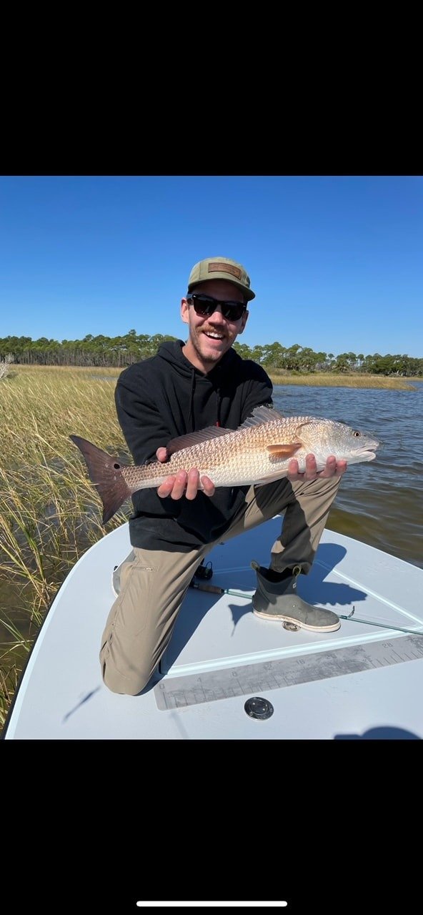 On the St. Marks, photographed by LuckyFly Charters