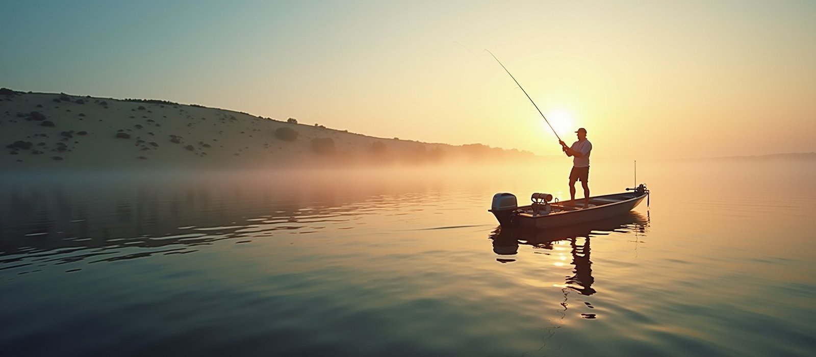 On the Lake Naconiche, photographed by Lumberjack Guide Service