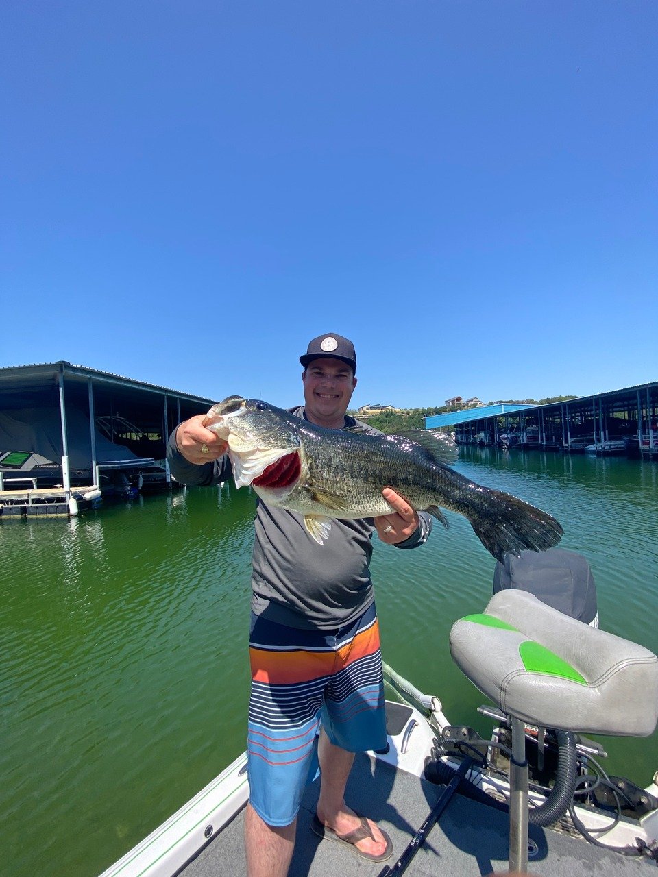 Lumberjack Guide Service on the water in Texas