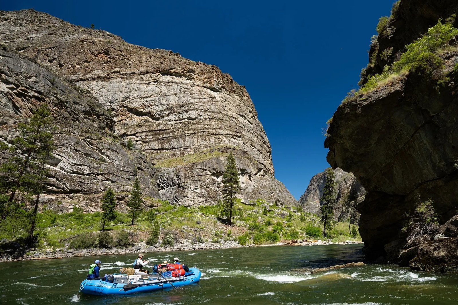 Mackay Wilderness River Trips on the water in Idaho