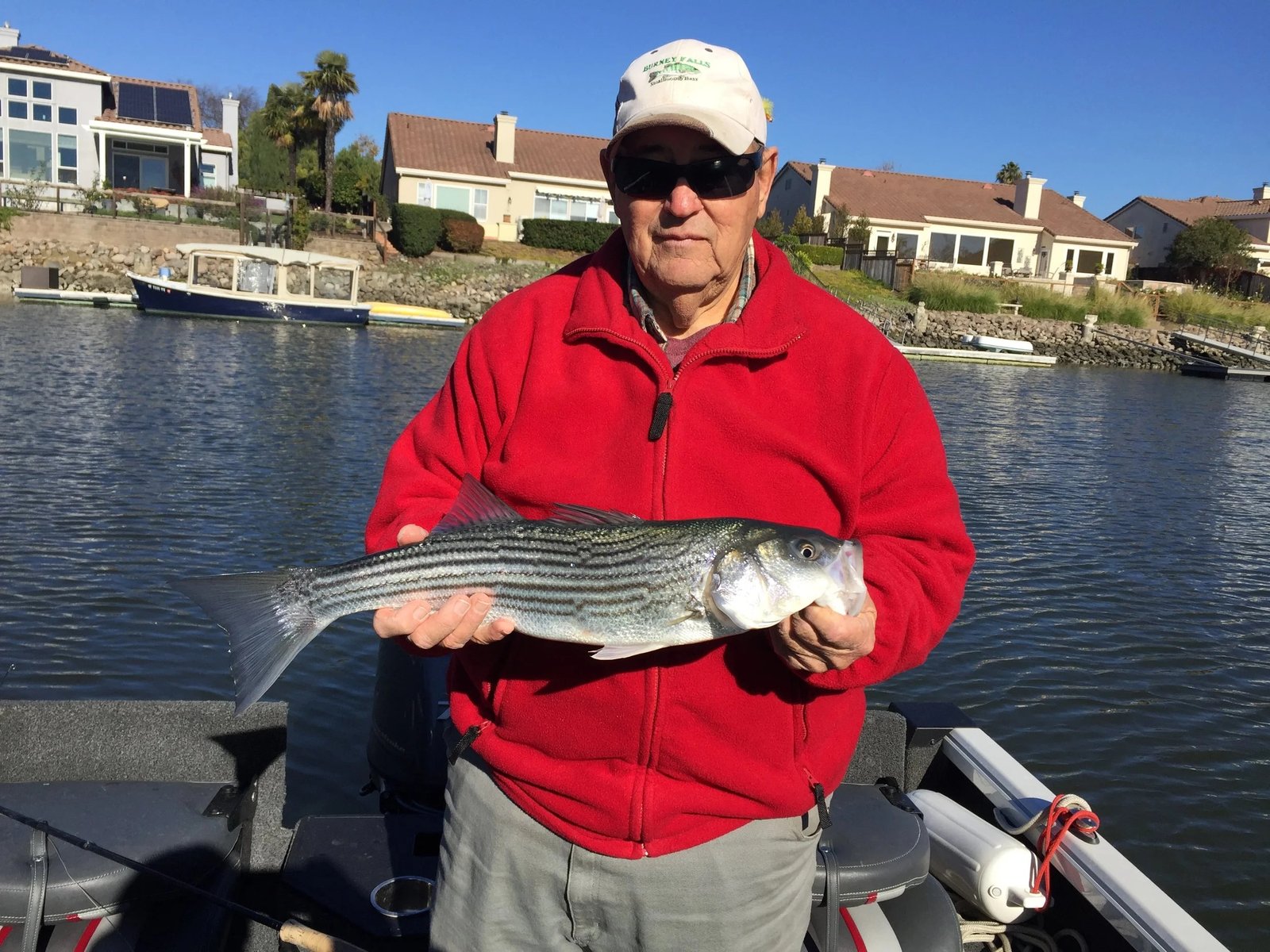 MacKenzie On The Fly on the water in California