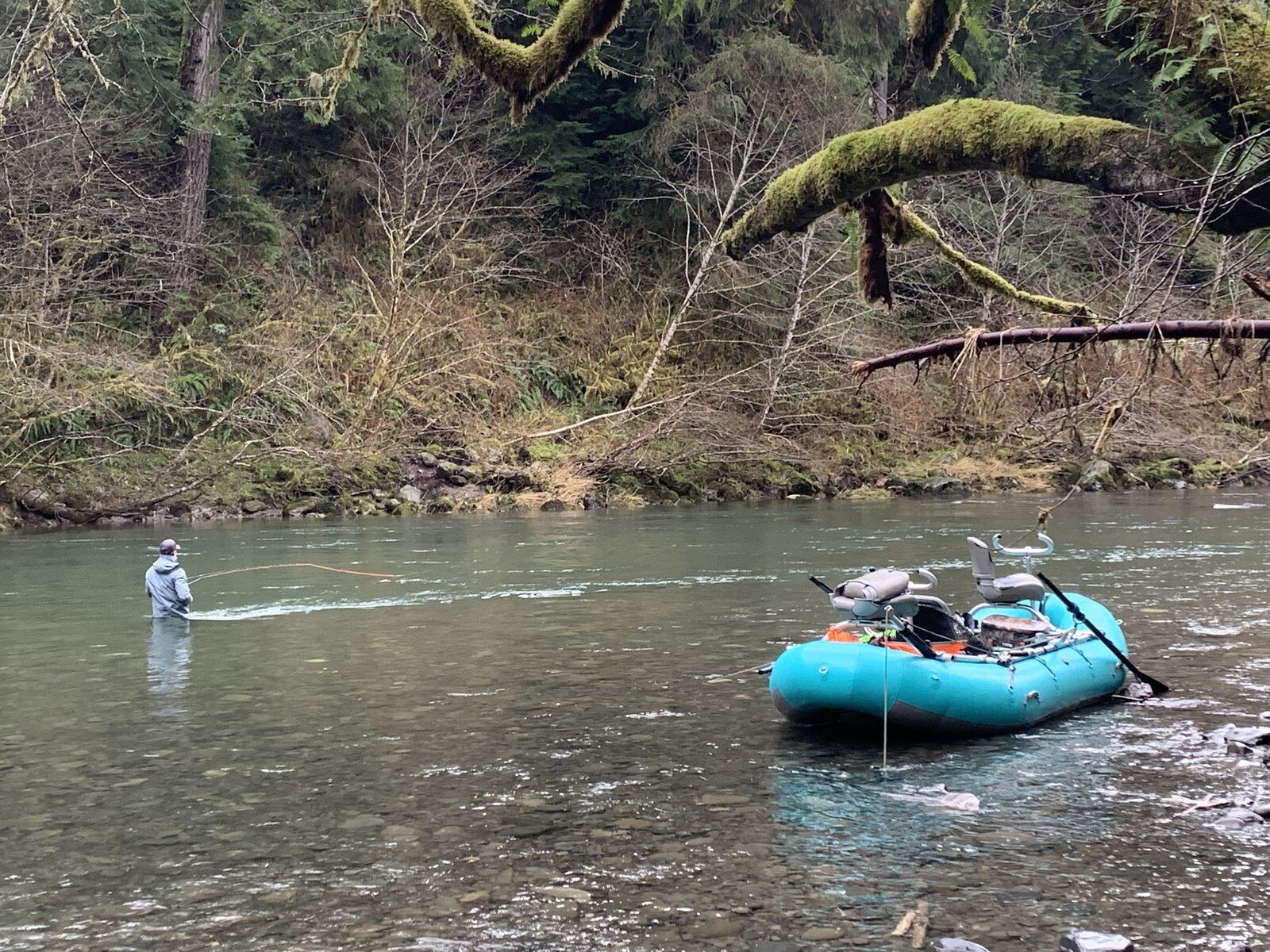 Maher's Guide Service on the water in California