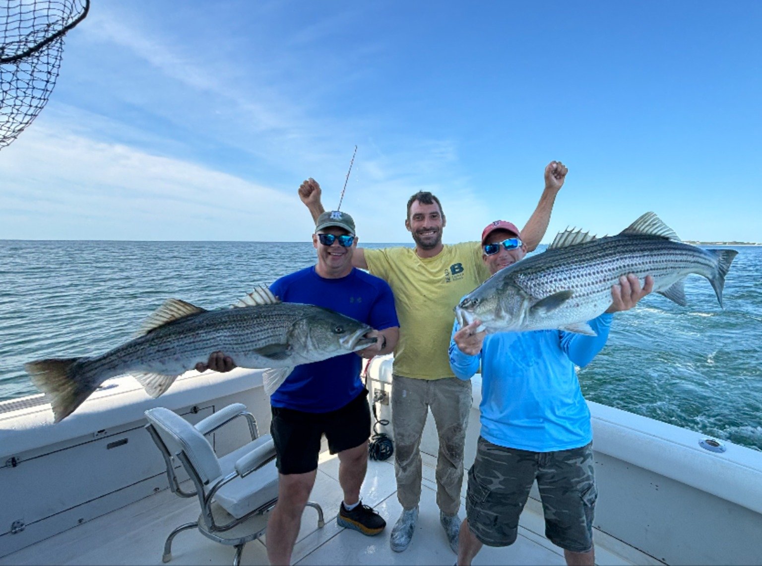 The working end of a guided day, photographed by Marlintini Sportfishing in CT