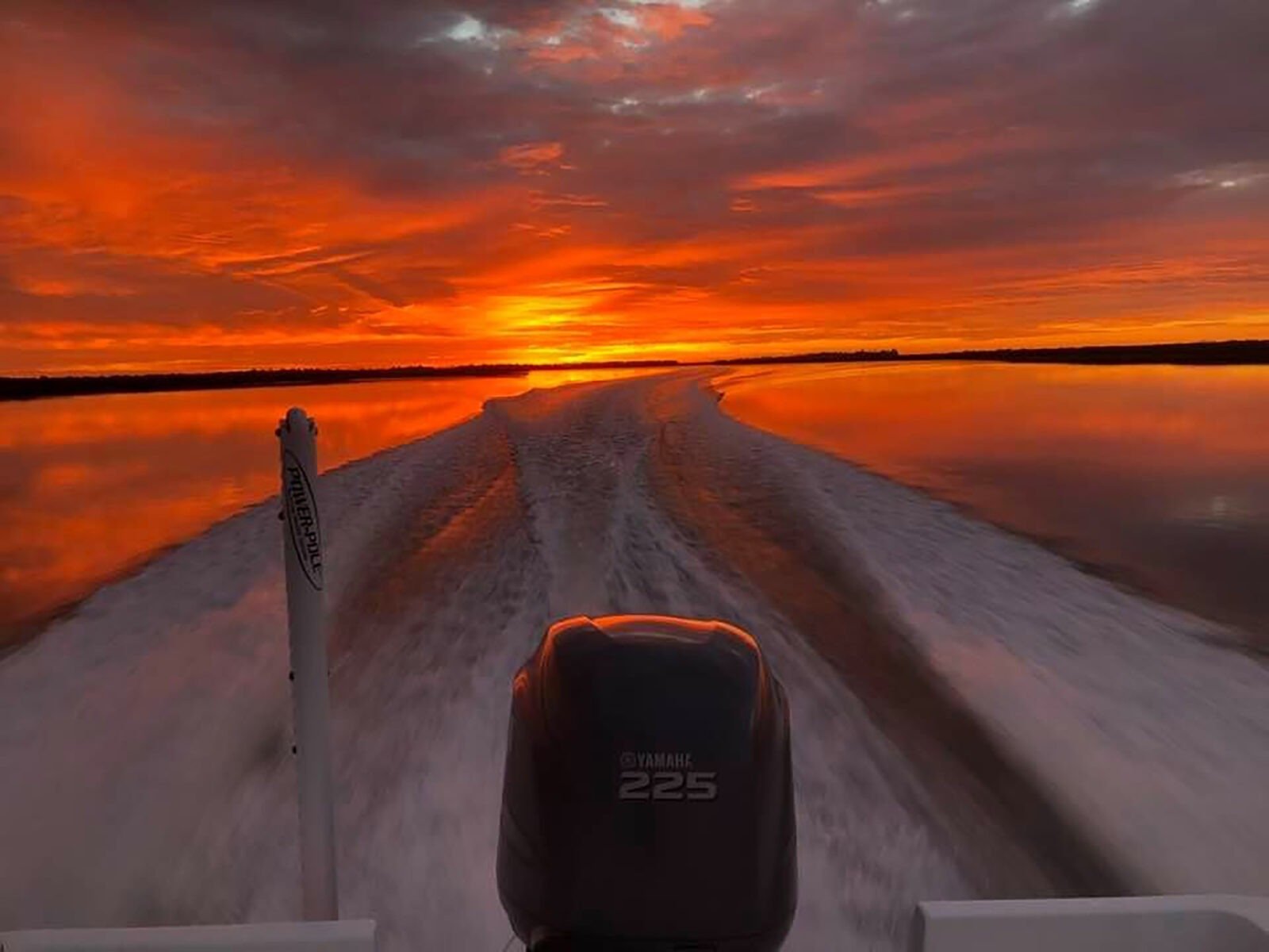 The working end of a guided day, photographed by Marshland Fishing Adventures in GA
