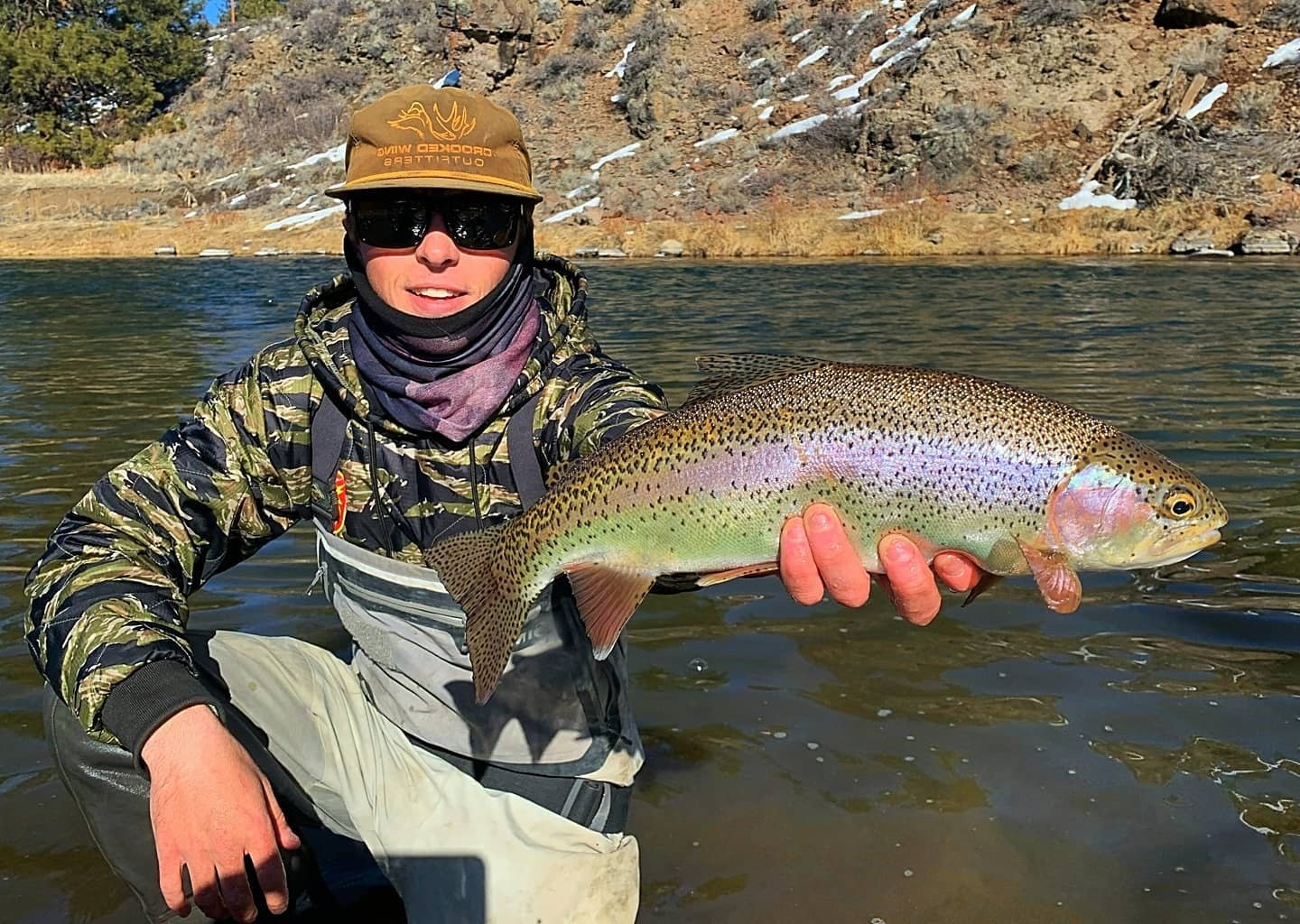 The working end of a guided day, photographed by Matt Heron Fly Fishing in CA