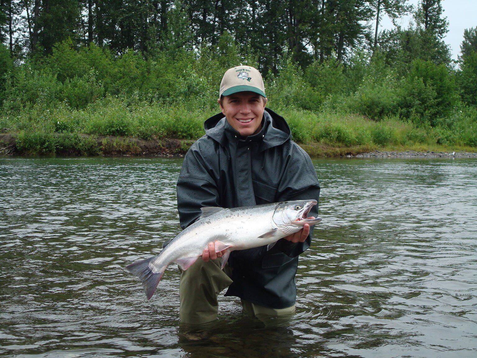 On the Lake Creek, photographed by McDougall Alaska Fishing Lodge