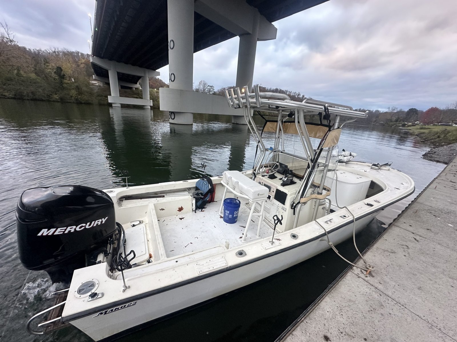 Melton Hill Bill Fishing Guide Service on the water in Tennessee