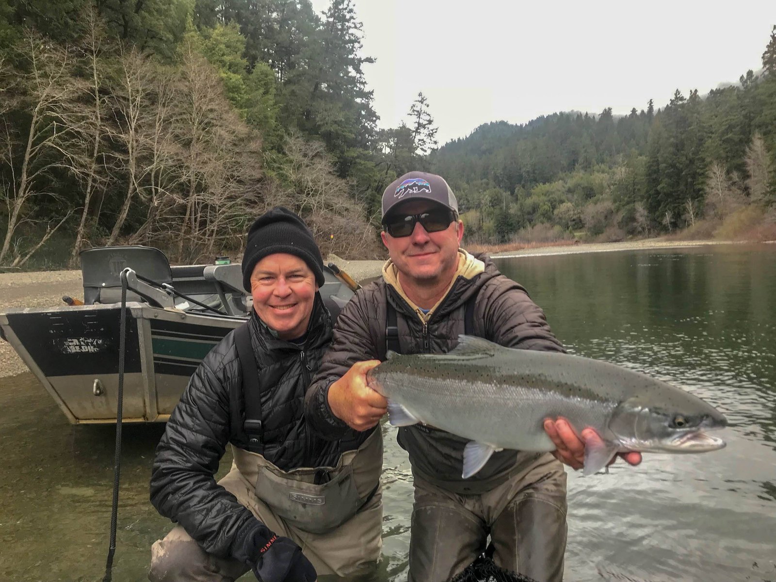 The working end of a guided day, photographed by Mike Hibbard Fly Fishing in CA