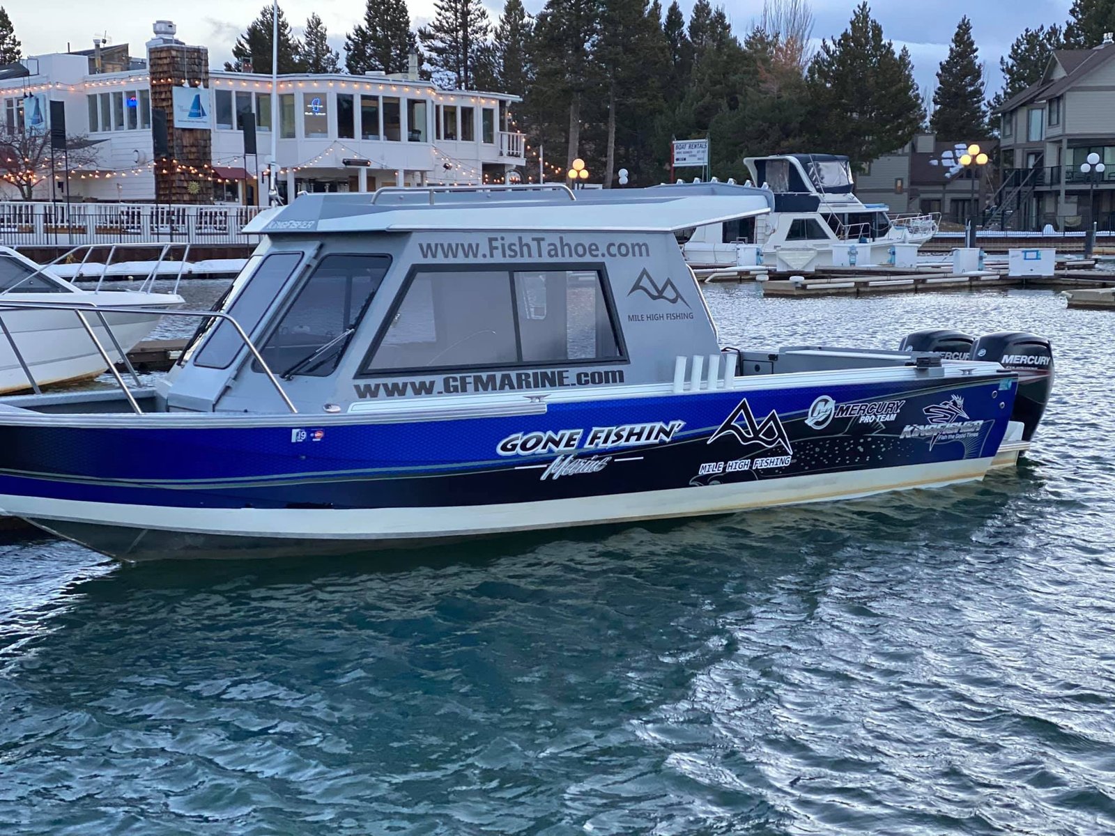 Water where guides here run mackinaw trips, photographed by Mile High Fishing Charters