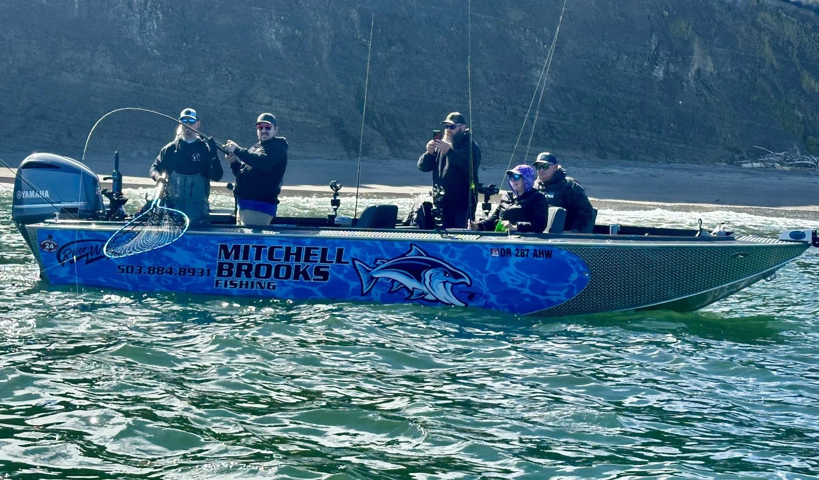 On the Kilchis River, photographed by Mitchell Brooks Fishing