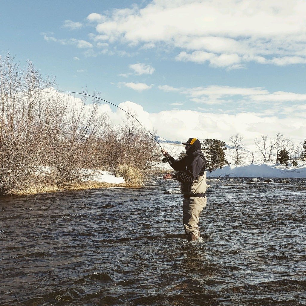 On the Ennis Lake, photographed by Montana Fish Man Outfitting