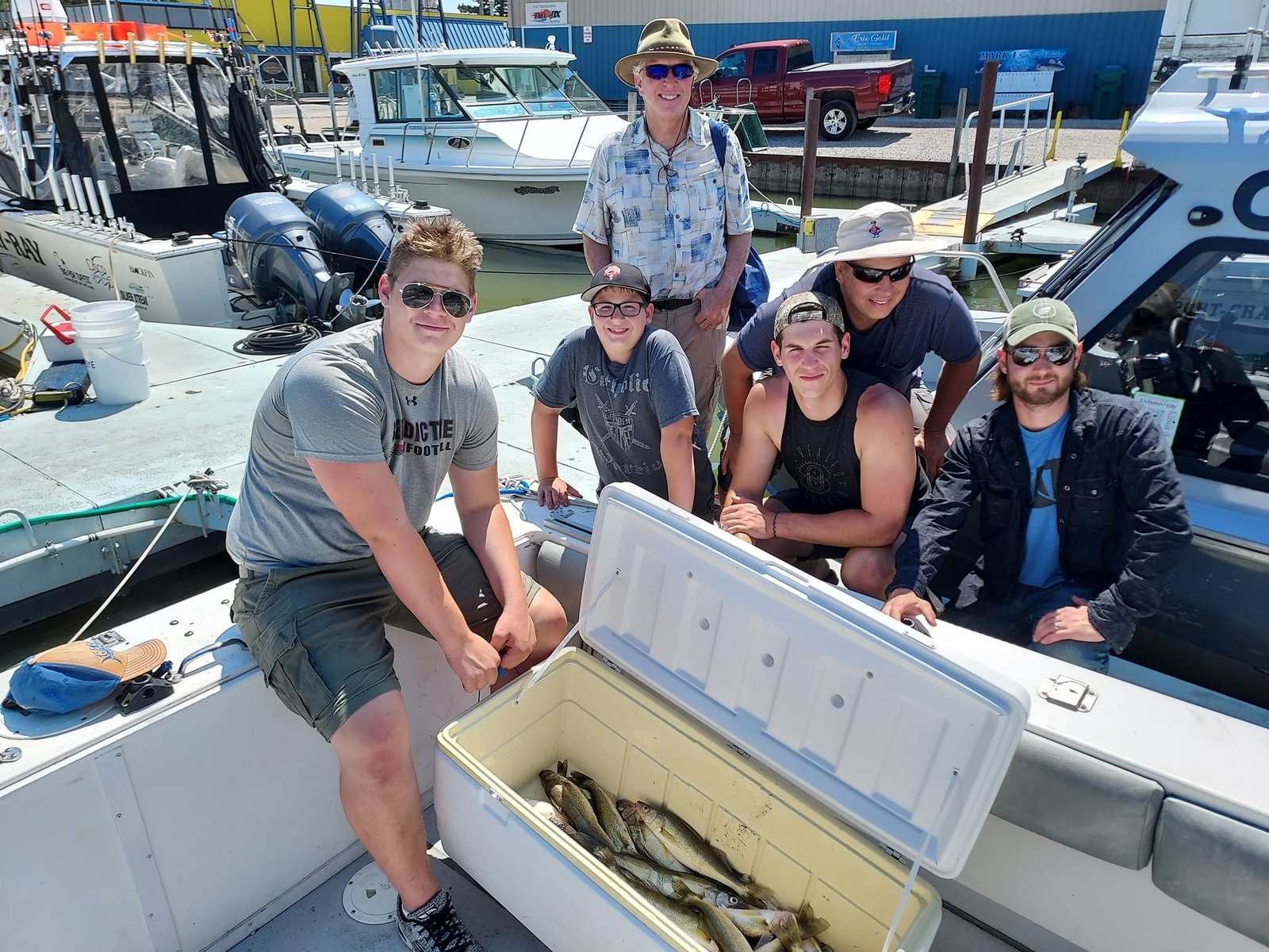 Myrmidon Fishinful Charters on the water in Ohio