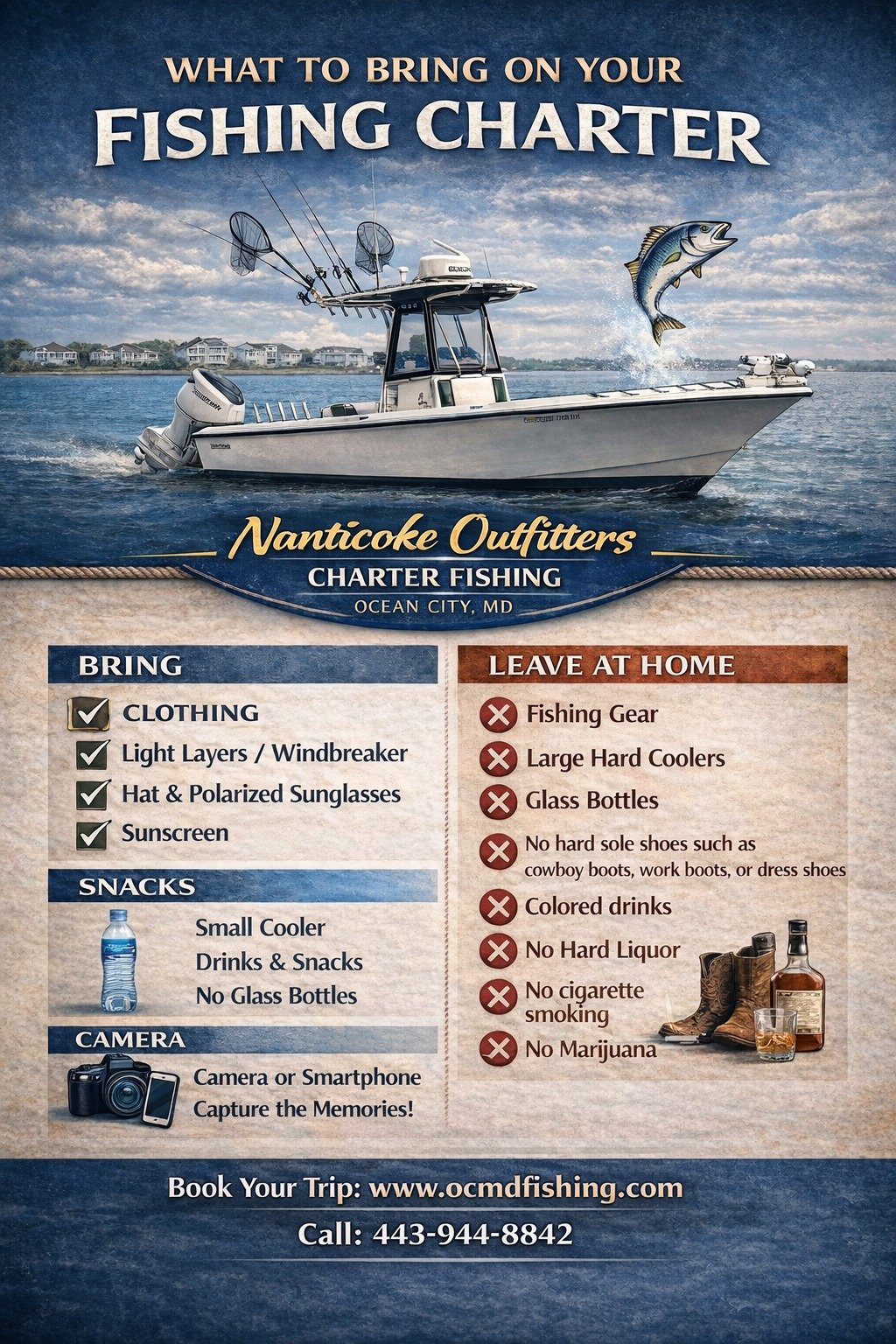 On the Ocean City bayside, photographed by Nanticoke Outfitters