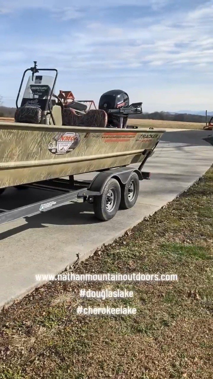 Nathan Mountain Outdoors on the water in Tennessee