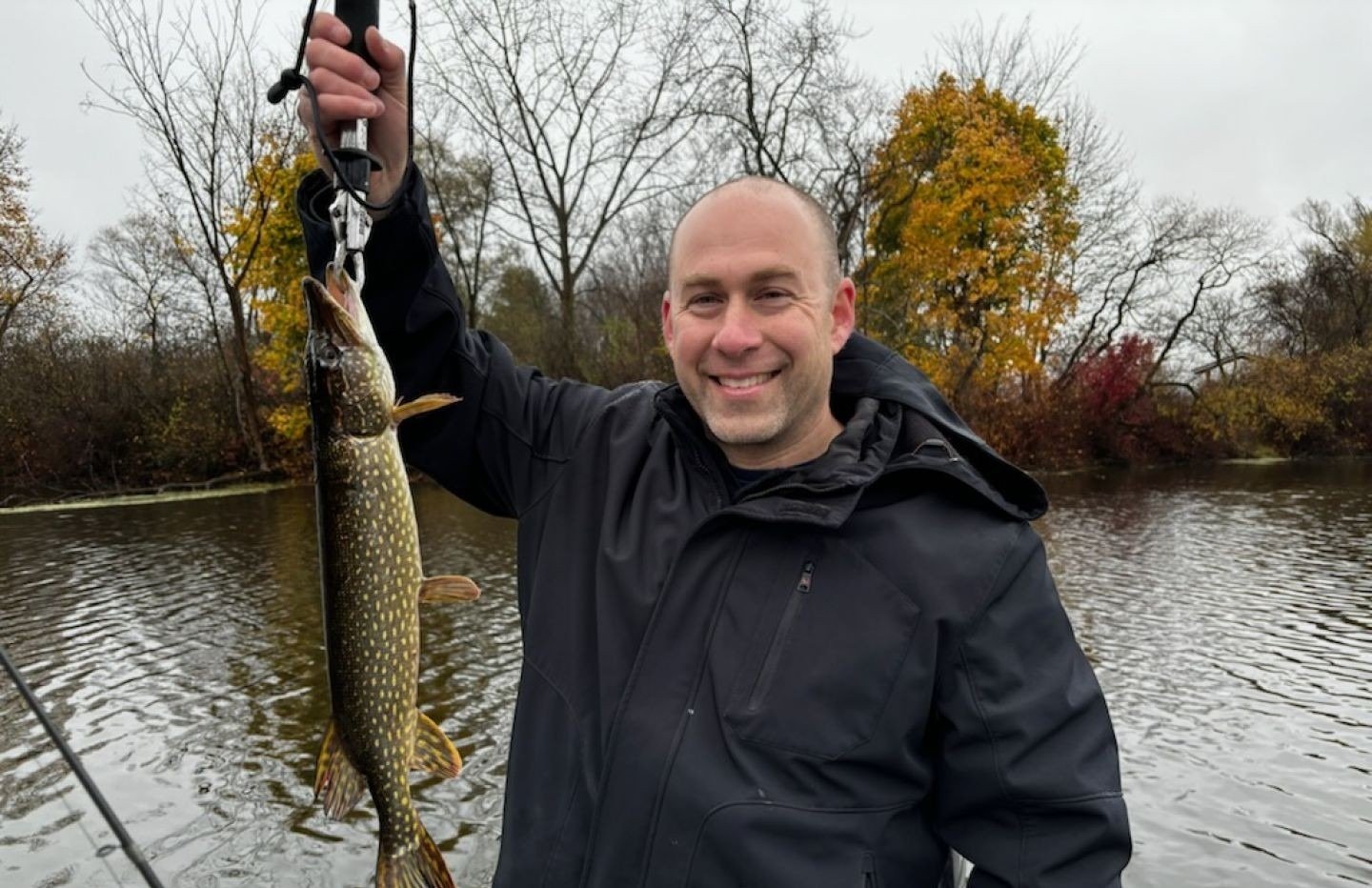 On the Pine River, photographed by Dan Nealy's Fishing Buddies Guide Service