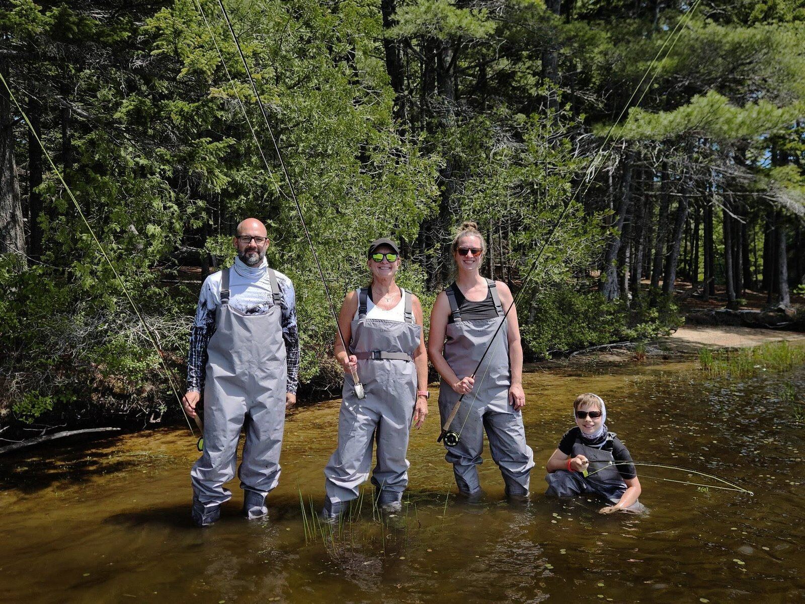 On the East Outlet Kennebec, photographed by New England Fly Company
